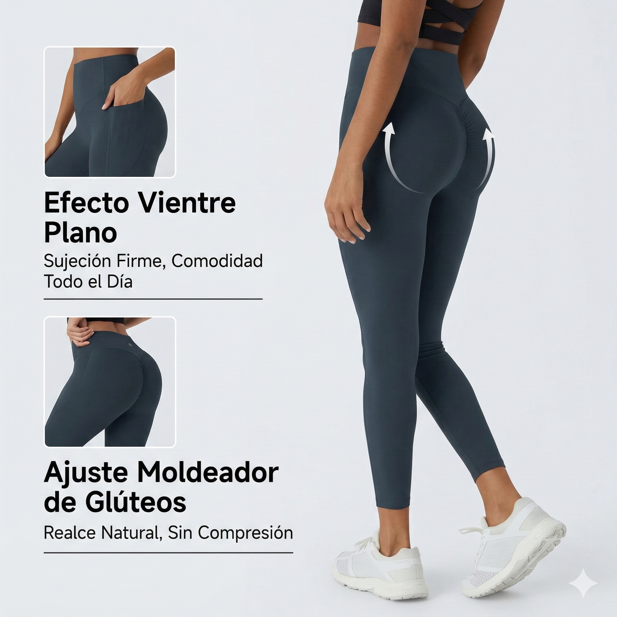 Halara UltraSculpt™ SoCinched Legging Moldeador Cintura Alta con Bolsillos